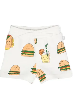 Stella McCartney Bermudas con estampado gráfico