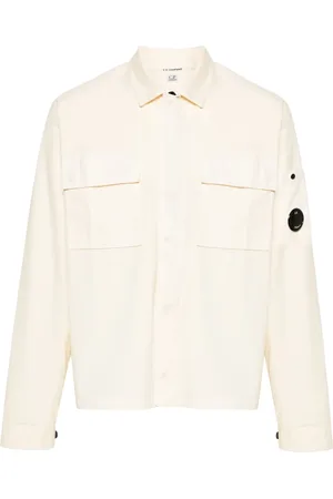C.P. Company Camisa con detalle Lens