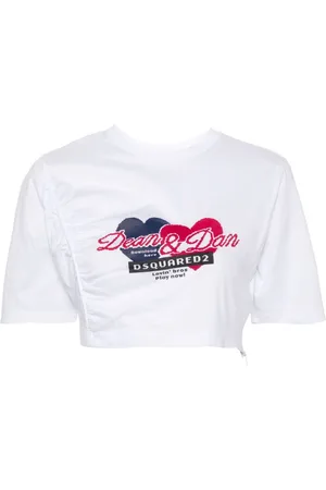 Dsquared2 Playera fruncida