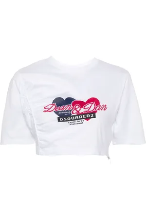 Dsquared2 Playera fruncida