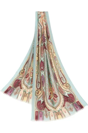 Etro Mascada con estampado de cachemira