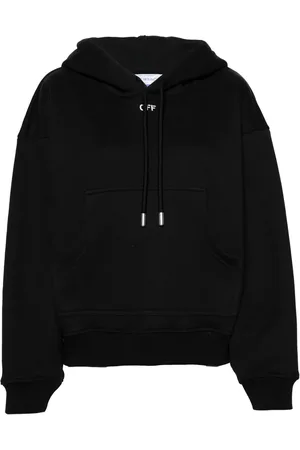 OFF-WHITE Hoodie con logo bordado