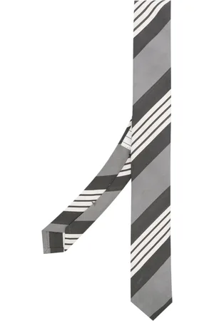 Thom Browne Corbata con motivo 4-Bar