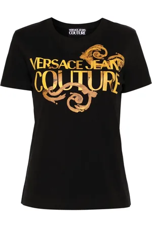 VERSACE Playera con logo estampado