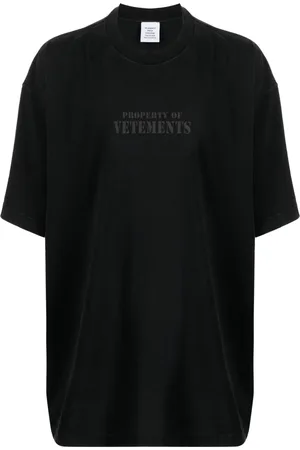 Vetements Playera con logo estampado