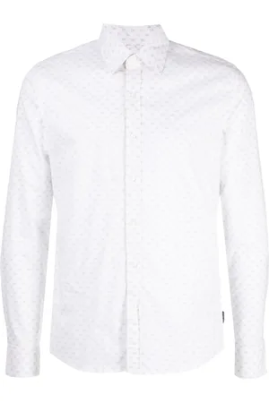 Michael Kors Camisa de popelina con logo estampado