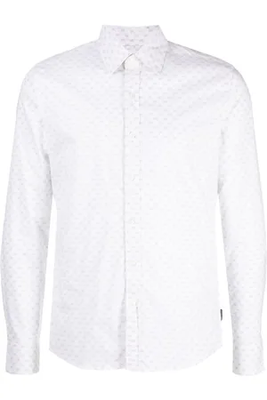 Michael Kors Camisa de popelina con logo estampado