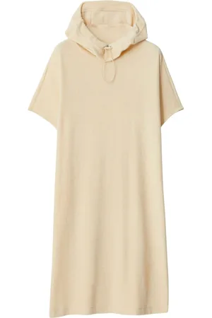 Burberry Vestido Towelling con capucha