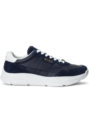 Ralph Lauren Tenis con paneles y suela gruesa