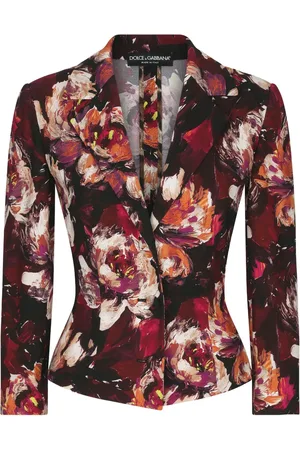 Dolce & Gabbana Blazer ajustado con estampado floral