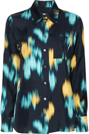 Lanvin Camisa con estampado abstracto