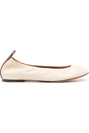 Lanvin Flats con puntera redonda