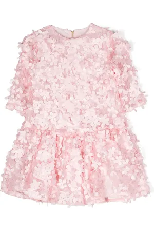 Mimisol Vestido con apliques florales