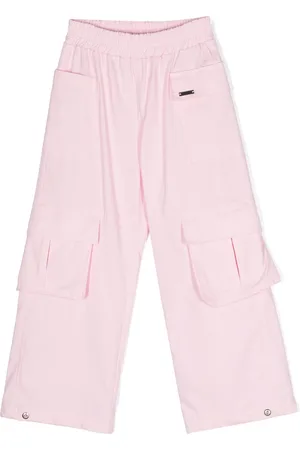 MONNALISA Pantalones cargo con diseño recto