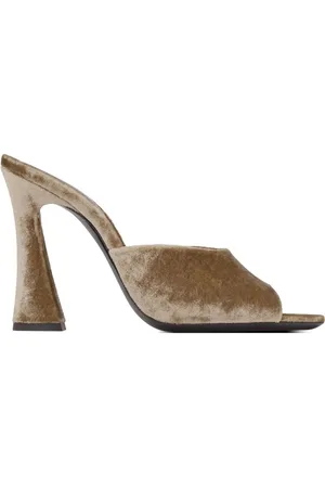 Saint Laurent Mules Suite con tacón de 105mm