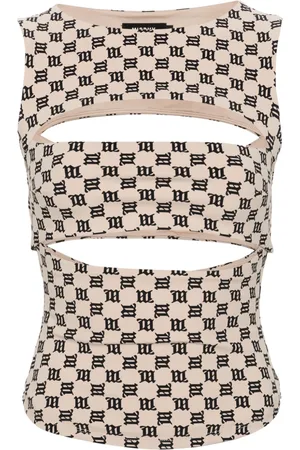 MISBHV Top corto con monograma