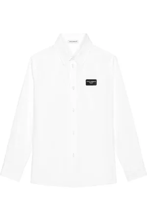 Dolce & Gabbana Camisa con aplique del logo