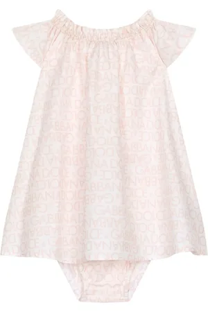 Dolce & Gabbana Vestido con logo estampado