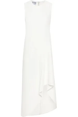 Moschino Vestido midi con diseño drapeado