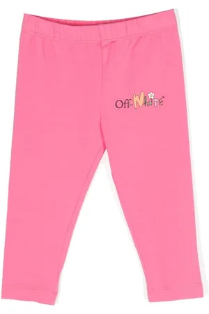 OFF-WHITE Leggins slip-on con logo estampado