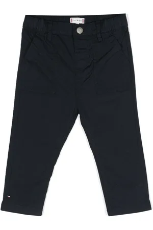 Tommy Hilfiger Pantalones rectos con logo bordado