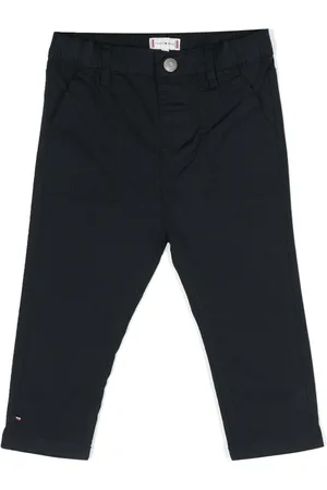 Tommy Hilfiger Pantalones rectos con logo bordado