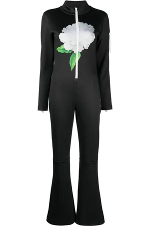 Cynthia Rowley Jumpsuit acampanado con estampado floral
