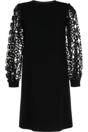 Paule Ka Vestido midi bordado