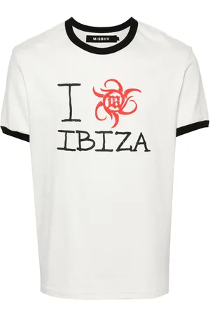MISBHV Playera con eslogan estampado