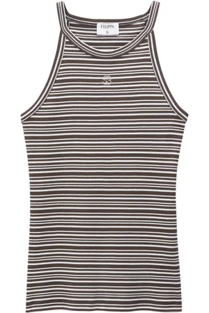 Filippa K Camiseta con monograma bordado