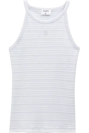 Filippa K Camiseta con monograma bordado
