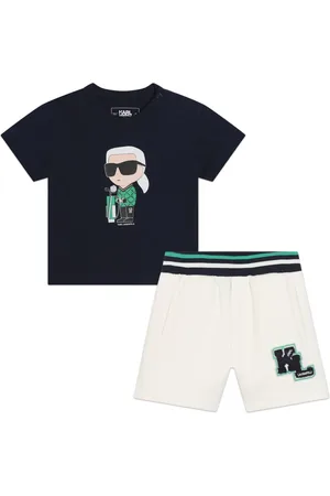 Karl Lagerfeld Set de shorts con motivo Ikonik Karl
