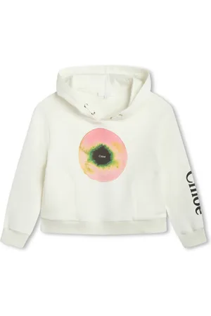 Chloé Hoodie con estampado gráfico