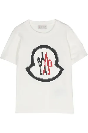 Moncler Playera con logo estampado