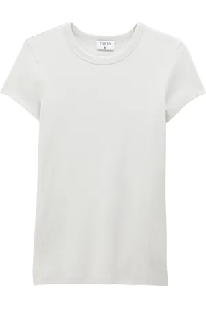 Filippa K Playera tejido fino de canalé