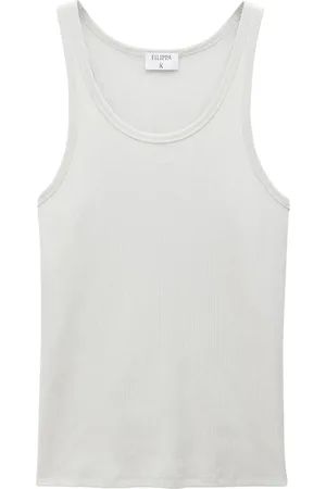 Filippa K Camiseta de tejido fino de canalé