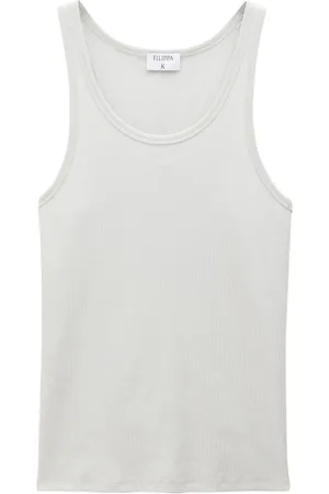 Filippa K Camiseta de tejido fino de canalé