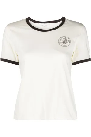 Sporty & Rich Playera con logo estampado