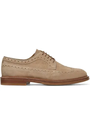 Brunello Cucinelli Zapatos con costuras decorativas