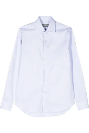 CANALI Camisa con motivo de lunares