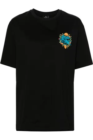 Etro Playera con logo bordado
