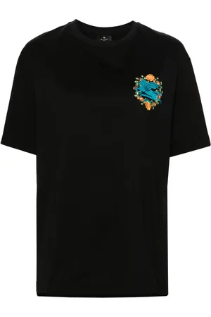 Etro Playera con logo bordado