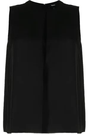 THEORY Blusa de seda sin mangas