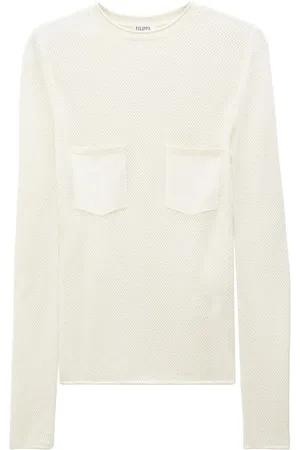 Filippa K Playera con bolsillo de parche