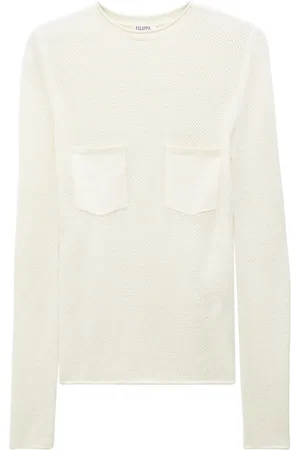 Filippa K Playera con bolsillo de parche