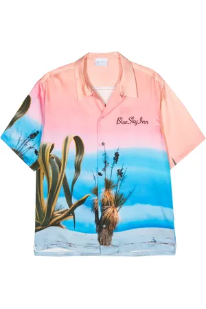 BLUE SKY INN Camisa Desert Sunrise con estampado gráfico