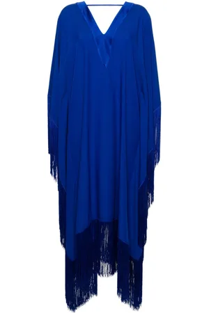 ‎Taller Marmo‎ Vestido tipo caftán Very Ross con flecos