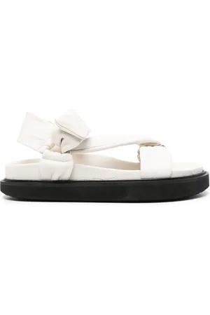 Isabel Marant Sandalias Naori con logo en relieve