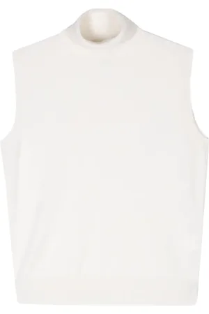 Rohe Top tejido con cuello alzado