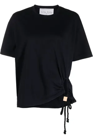 FORTE FORTE Playera con detalle trenzado
